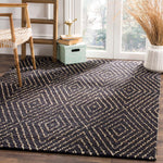 Safavieh Bohemian 702 Rug, BOH702 - Black / Ivory