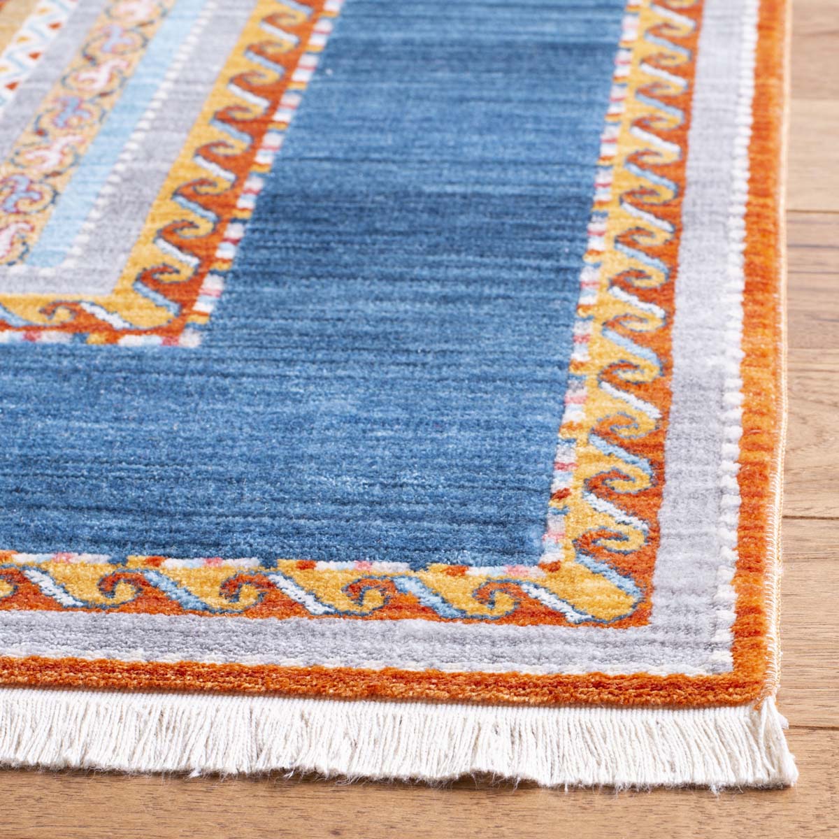 Safavieh Bokhara 136 Rug, BOK136 - Blue / Orange