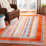 Safavieh Bokhara 138 Rug, BOK138 - Orange / Blue