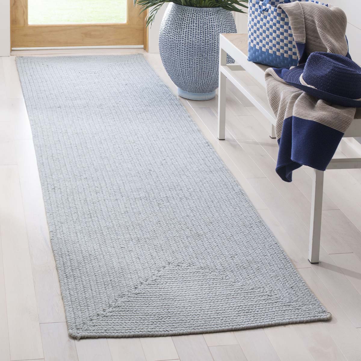 Safavieh Braided 176 Rug, BRD176 - Light Blue