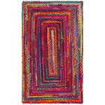 Safavieh Braided 210 Rug, BRD210 - Red / Multi