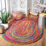 Safavieh Braided 210 Rug, BRD210 - Red / Multi