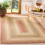 Safavieh Braided 303 Rug, BRD303 - Rust / Multi