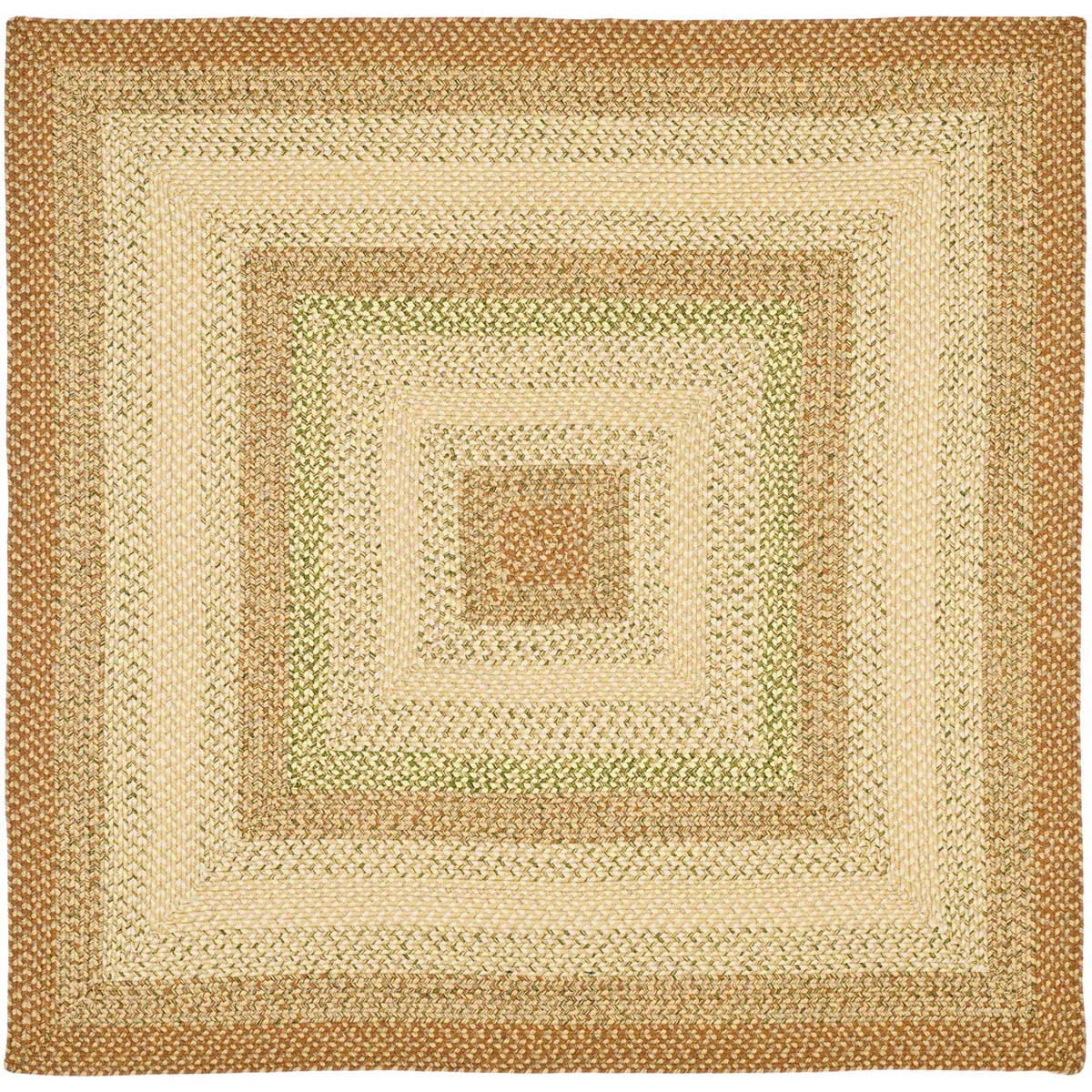 Safavieh Braided 303 Rug, BRD303 - Rust / Multi