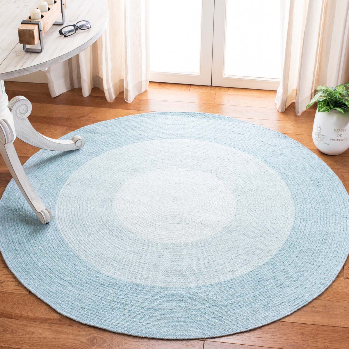 Safavieh Braided 802 Rug, BRD802 - Aqua