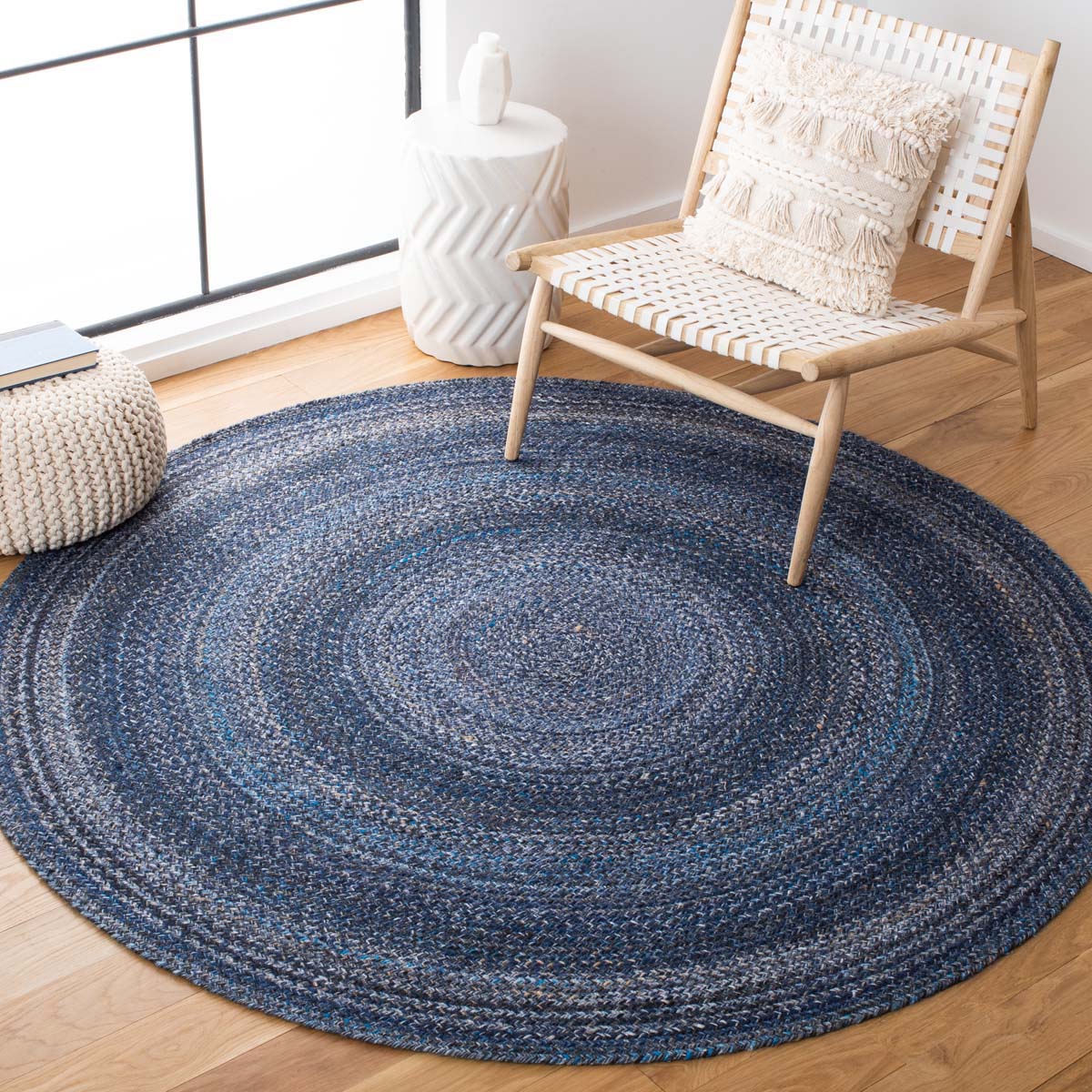 Safavieh Braided 851 Rug, BRD851 - Navy