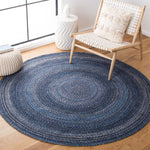 Safavieh Braided 851 Rug, BRD851 - Navy