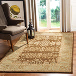 Safavieh Bergama 190 Rug, BRG190 - Brown / Green