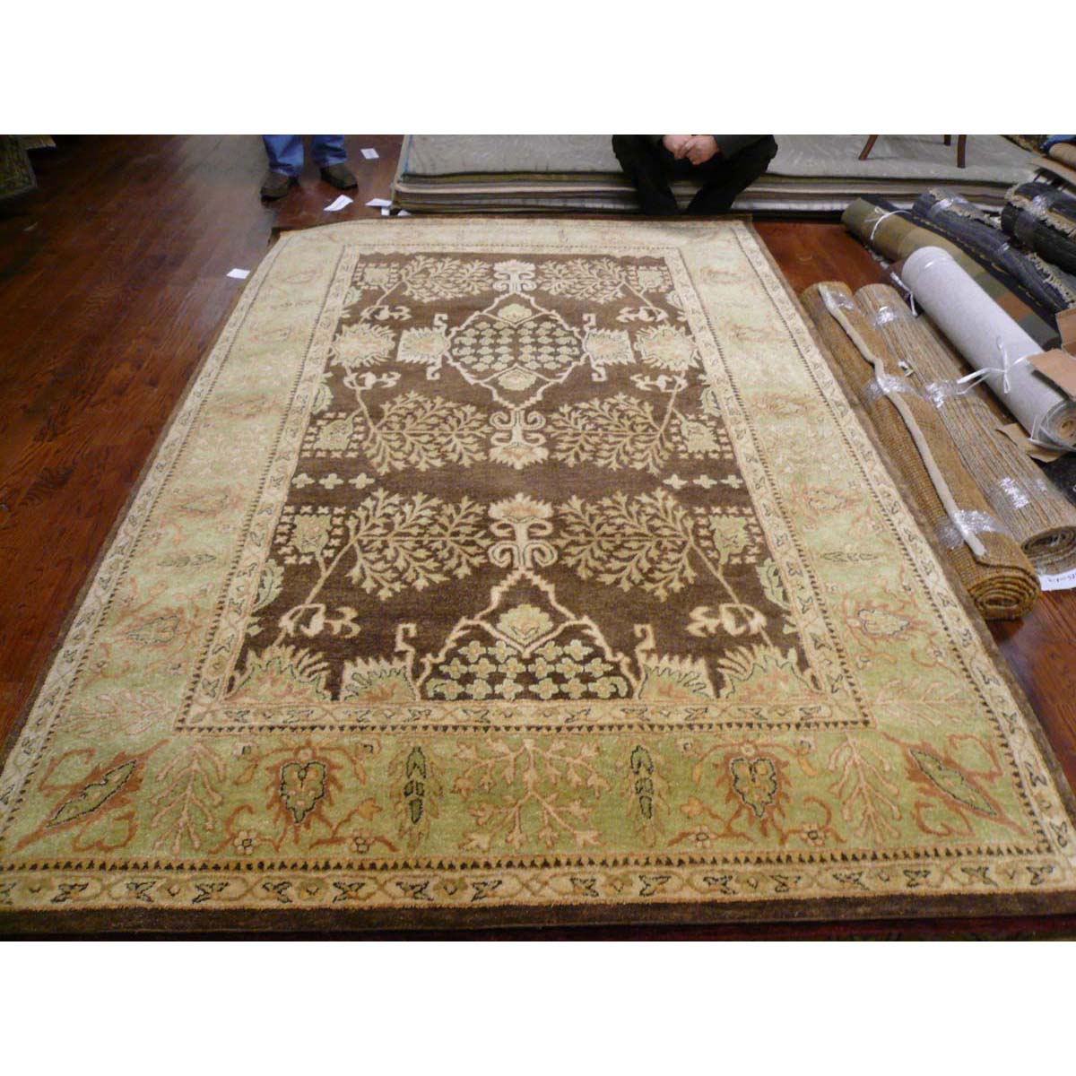 Safavieh Bergama 190 Rug, BRG190 - Brown / Green