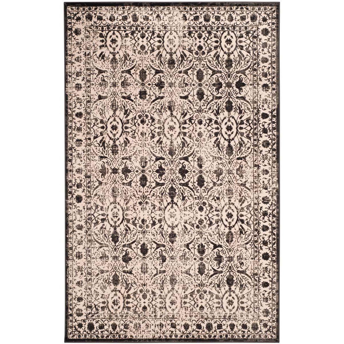 Safavieh Brilliance 502 Rug, BRL502 - Creme / Black