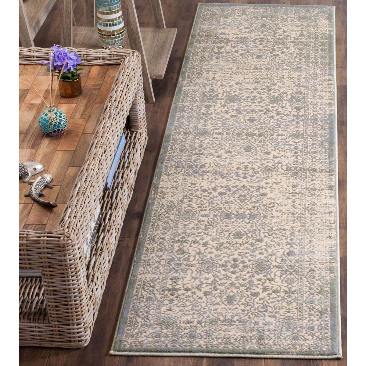 Safavieh Brilliance 504 Rug, BRL504 - Cream / Sage