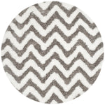 Safavieh Barcelona Shag 320 Rug, BSG320 - Ivory / Silver