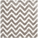 Safavieh Barcelona Shag 320 Rug, BSG320 - Ivory / Silver