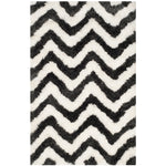 Safavieh Barcelona Shag 320 Rug, BSG320 - Graphite / Ivory