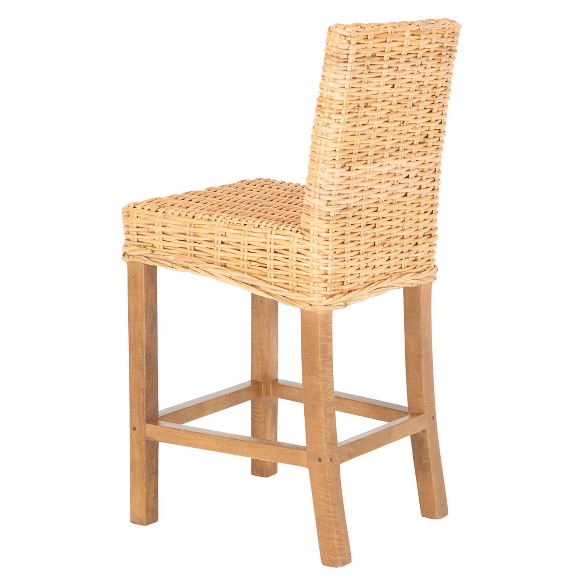 Safavieh Tobie Rattan Counter Stool , BST6501 - Natural / Natural