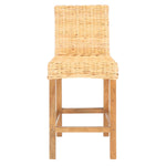 Safavieh Tobie Rattan Counter Stool , BST6501 - Natural / Natural