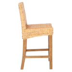 Safavieh Tobie Rattan Counter Stool , BST6501 - Natural / Natural