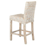 Safavieh Tobie Rattan Counter Stool , BST6501 - Grey White Wash