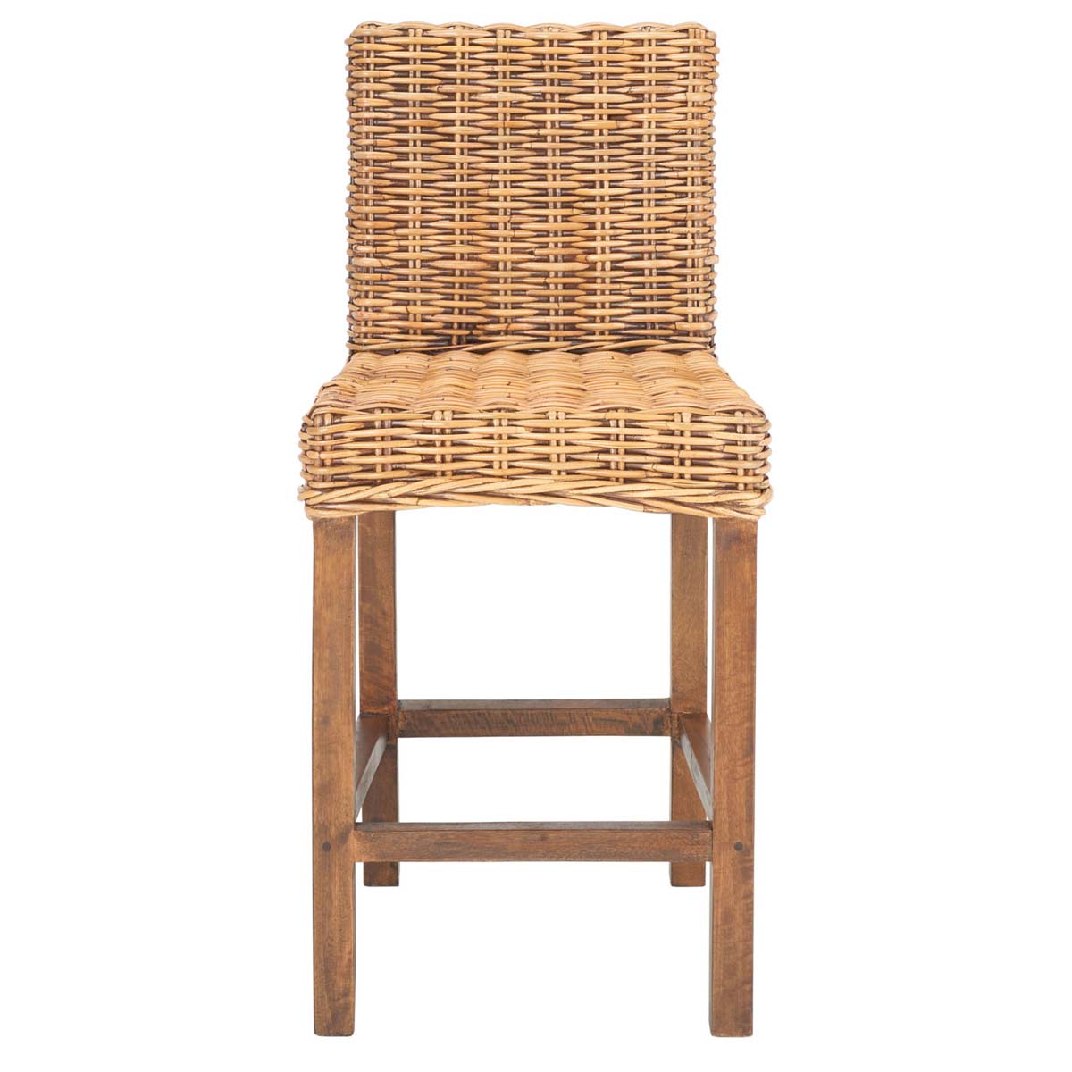 Safavieh Tobie Rattan Counter Stool , BST6501 - Honey Brown Wash/Honey Brown Wash