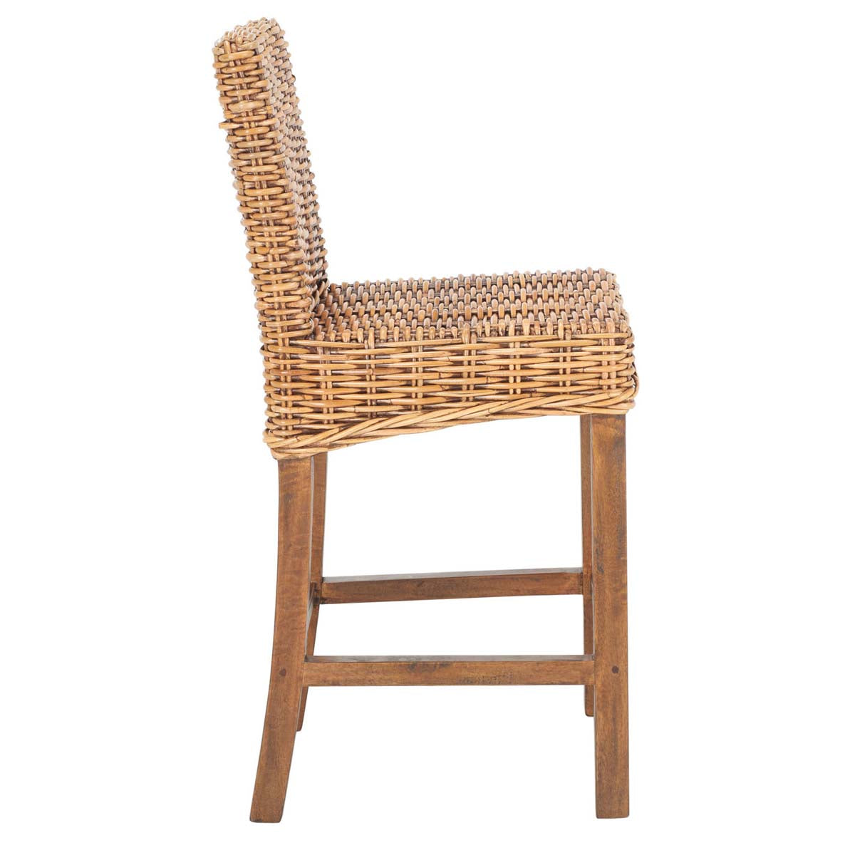 Safavieh Tobie Rattan Counter Stool , BST6501 - Honey Brown Wash/Honey Brown Wash