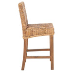 Safavieh Tobie Rattan Counter Stool , BST6501 - Honey Brown Wash/Honey Brown Wash