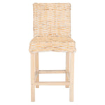 Safavieh Tobie Rattan Counter Stool , BST6501 - Natural White Wash