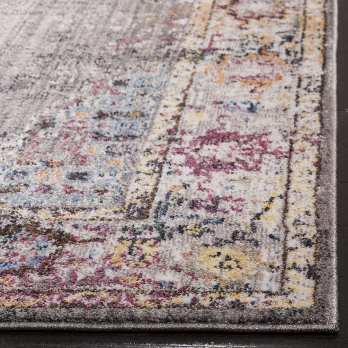 Safavieh Bristol 348 Rug, BTL348 - Light Grey / Cream