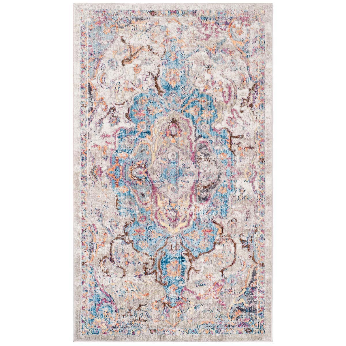 Safavieh Bristol 350 Rug, BTL350 - Blue / Light Grey