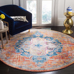 Safavieh Bristol 350 Rug, BTL350 - Blue / Orange