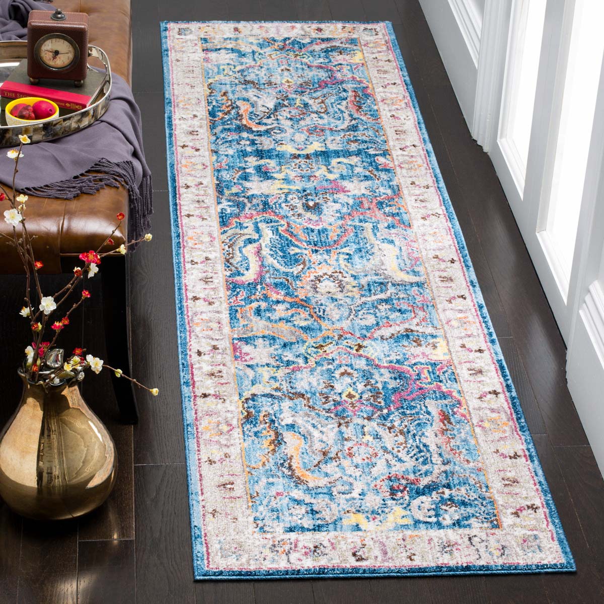 Safavieh Bristol 357 Rug, BTL357 - Blue / Light Grey