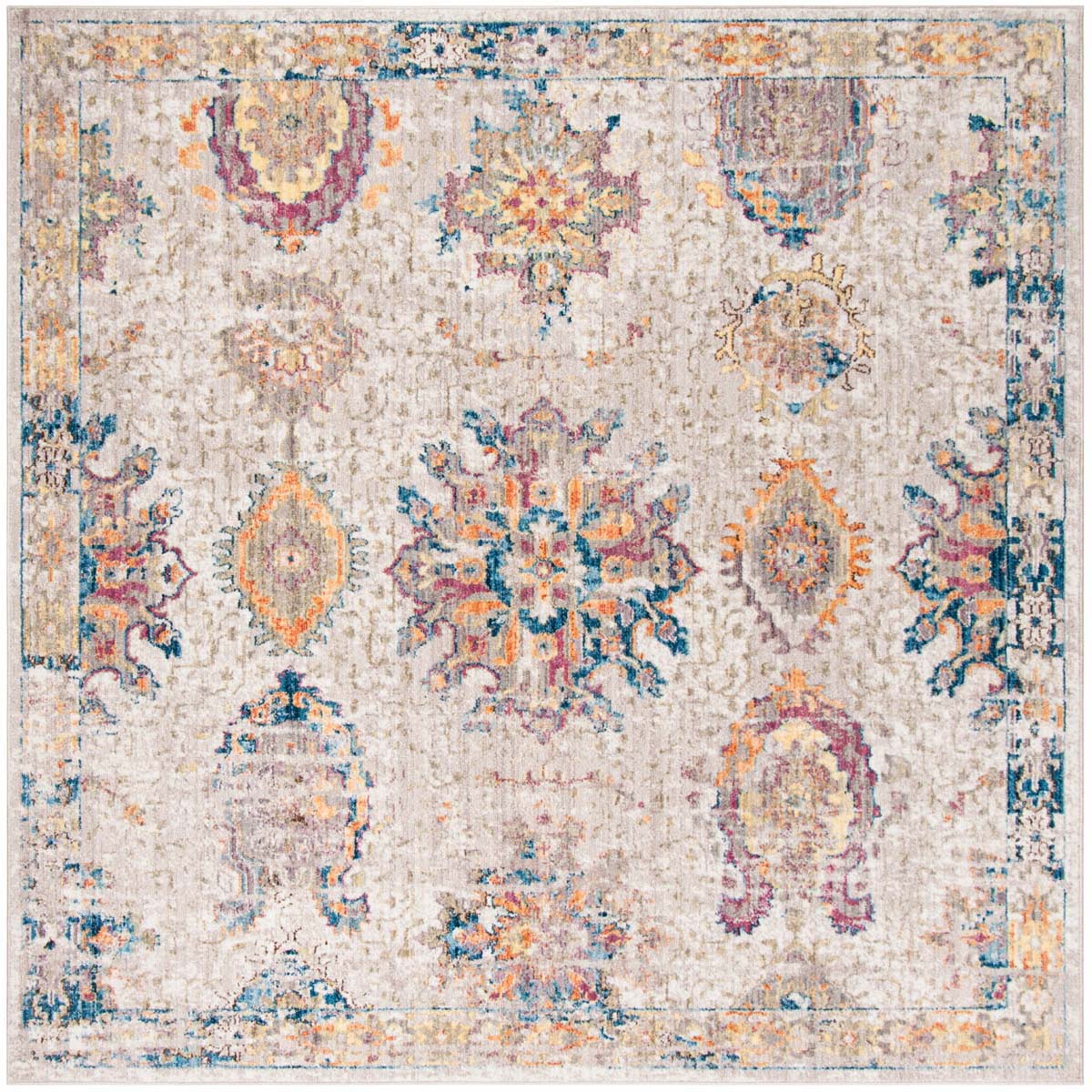 Safavieh Bristol 359 Rug, BTL359 - Light Grey / Blue