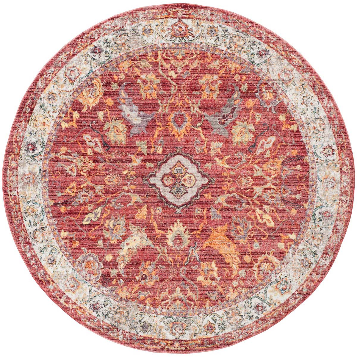 Safavieh Bristol 361 Rug, BTL361 - Rose / Light Grey