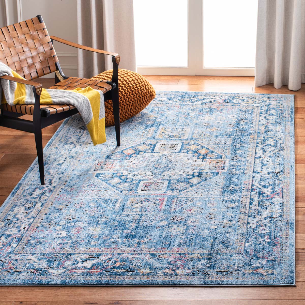 Safavieh Bristol 369 Rug, BTL369 - Blue / Light Grey