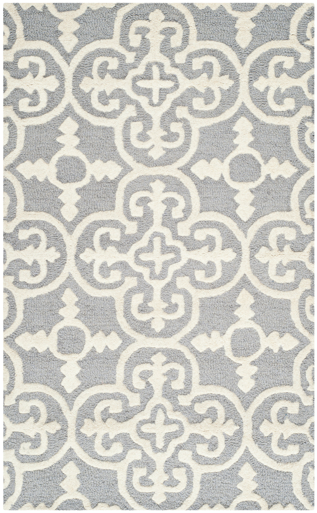 Safavieh Cambridge 133 Rug, CAM133 - Silver / Ivory