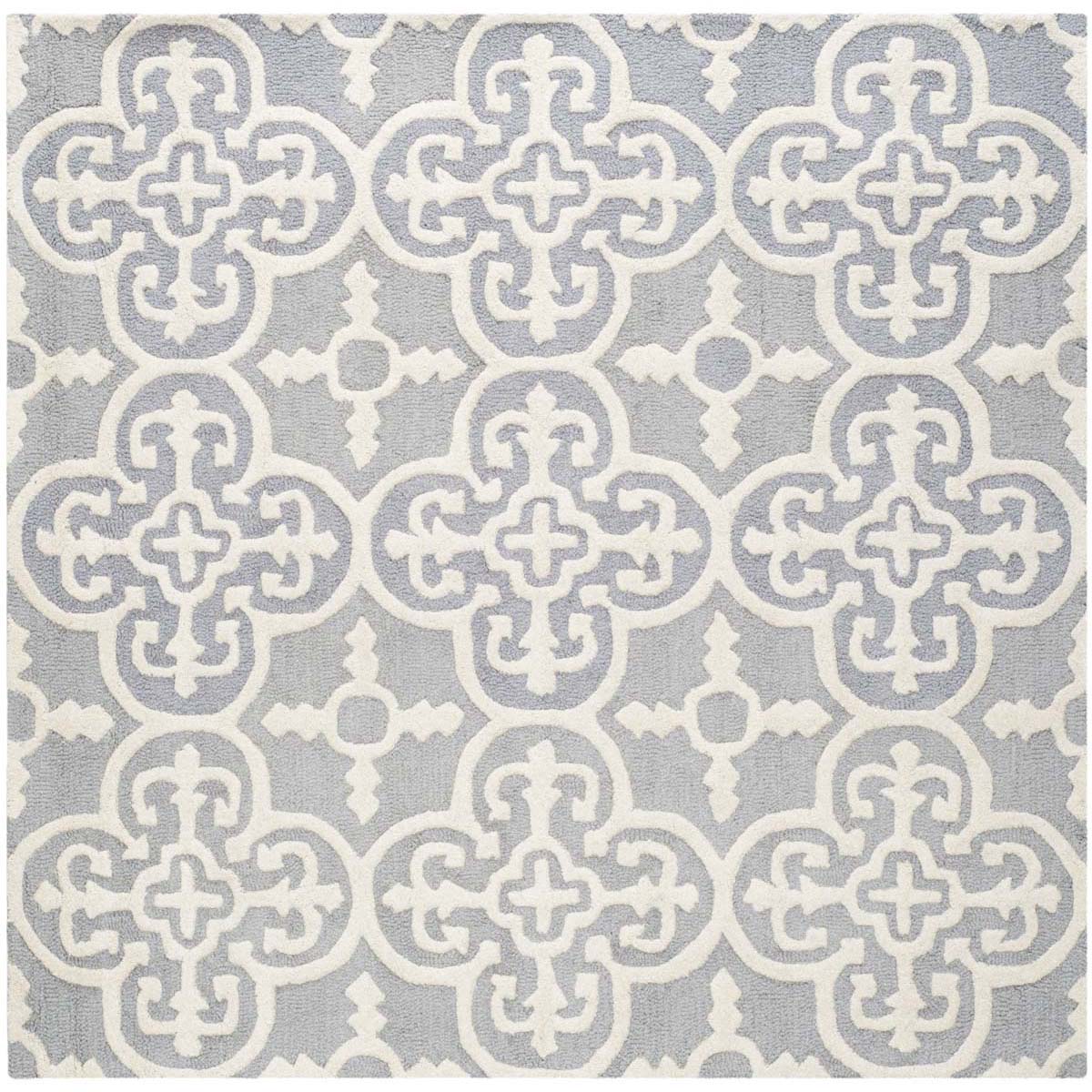 Safavieh Cambridge 133 Rug, CAM133 - Silver / Ivory