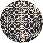 Safavieh Cambridge 133 Rug, CAM133 - Black / Ivory