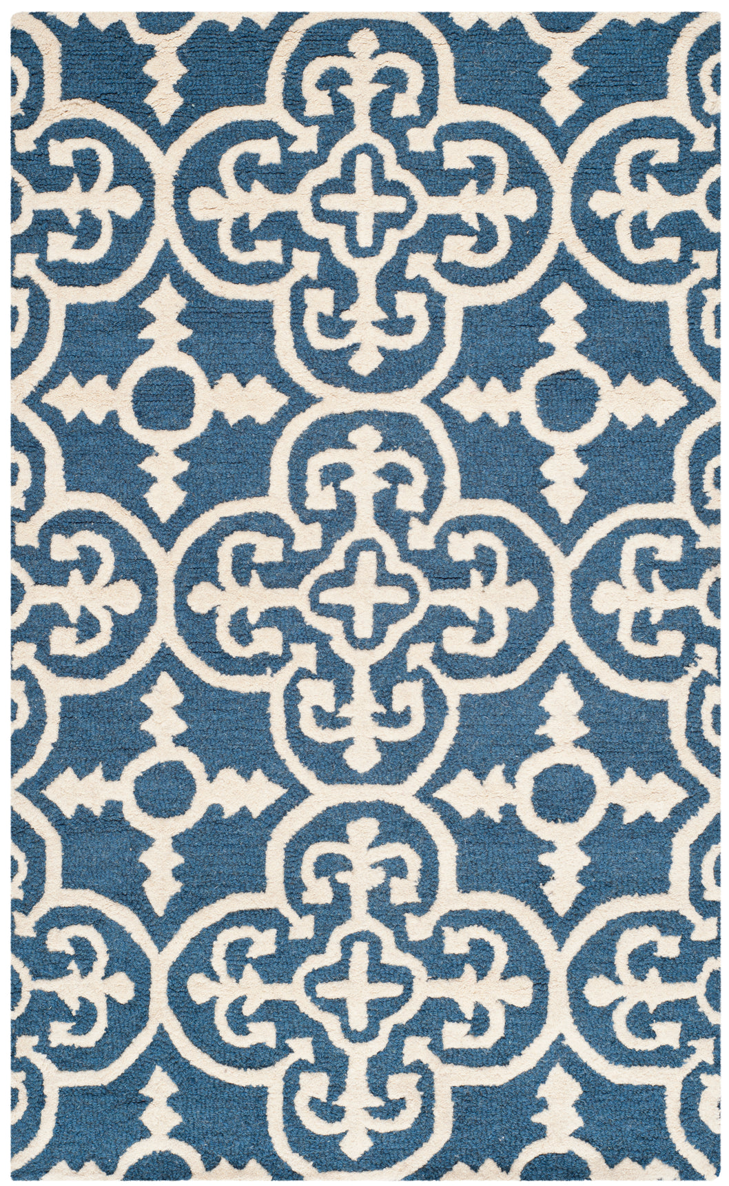 Safavieh Cambridge 133 Rug, CAM133 - Navy / Ivory