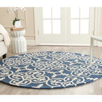 Safavieh Cambridge 133 Rug, CAM133 - Navy / Ivory