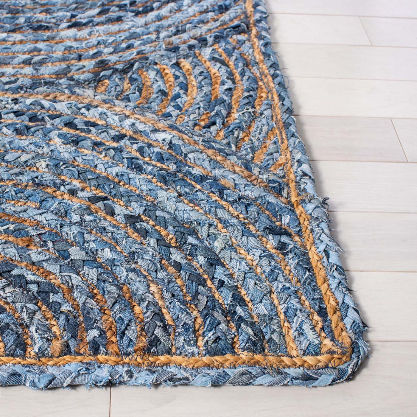 Safavieh Cape Cod 203 Rug, CAP203 - BLUE / NATURAL