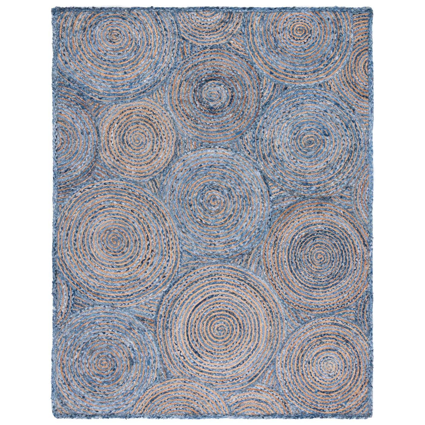 Safavieh Cape Cod 203 Rug, CAP203 - BLUE / NATURAL