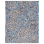 Safavieh Cape Cod 203 Rug, CAP203 - BLUE / NATURAL