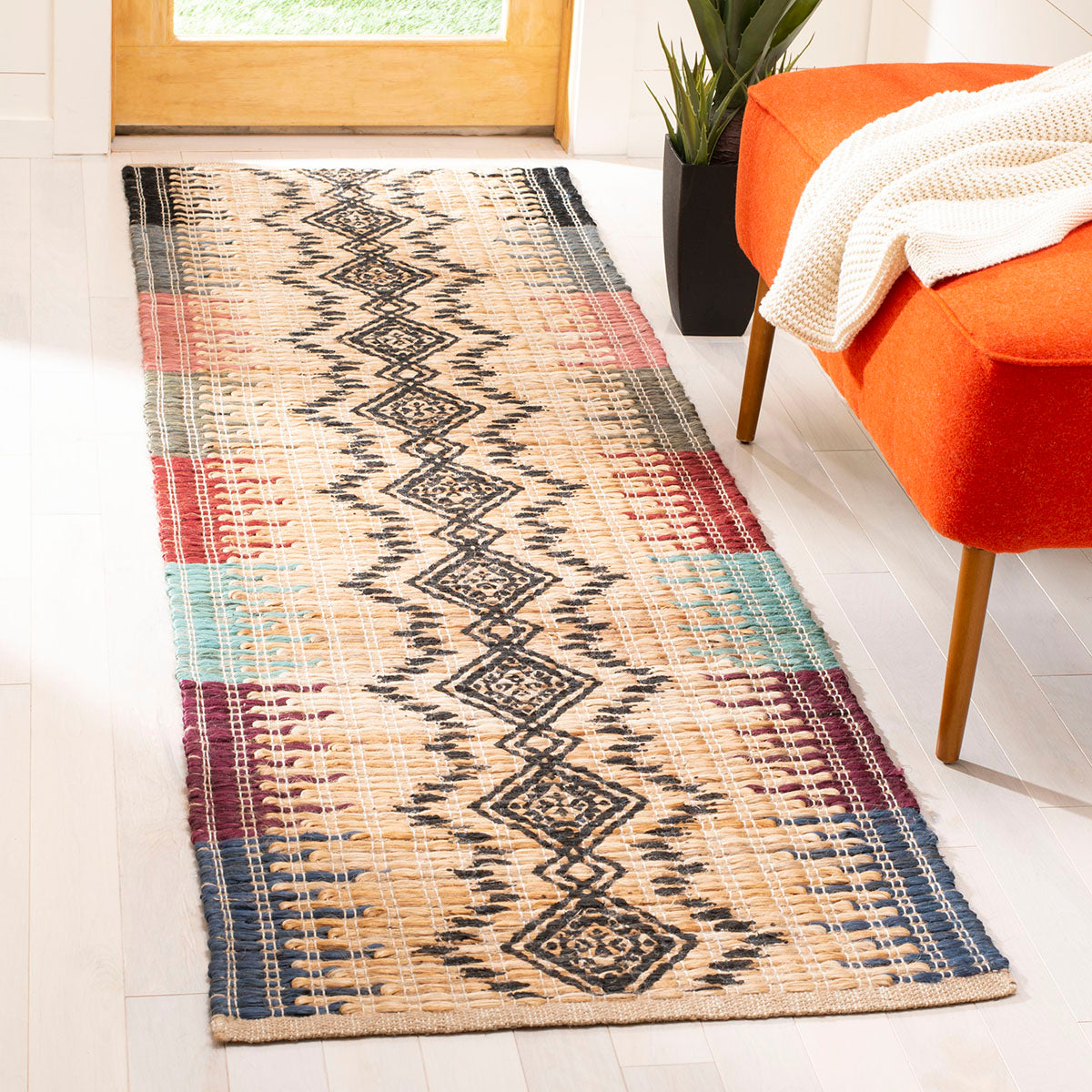 Safavieh Cape Cod 310 Rug, CAP310 - NATURAL / BLACK