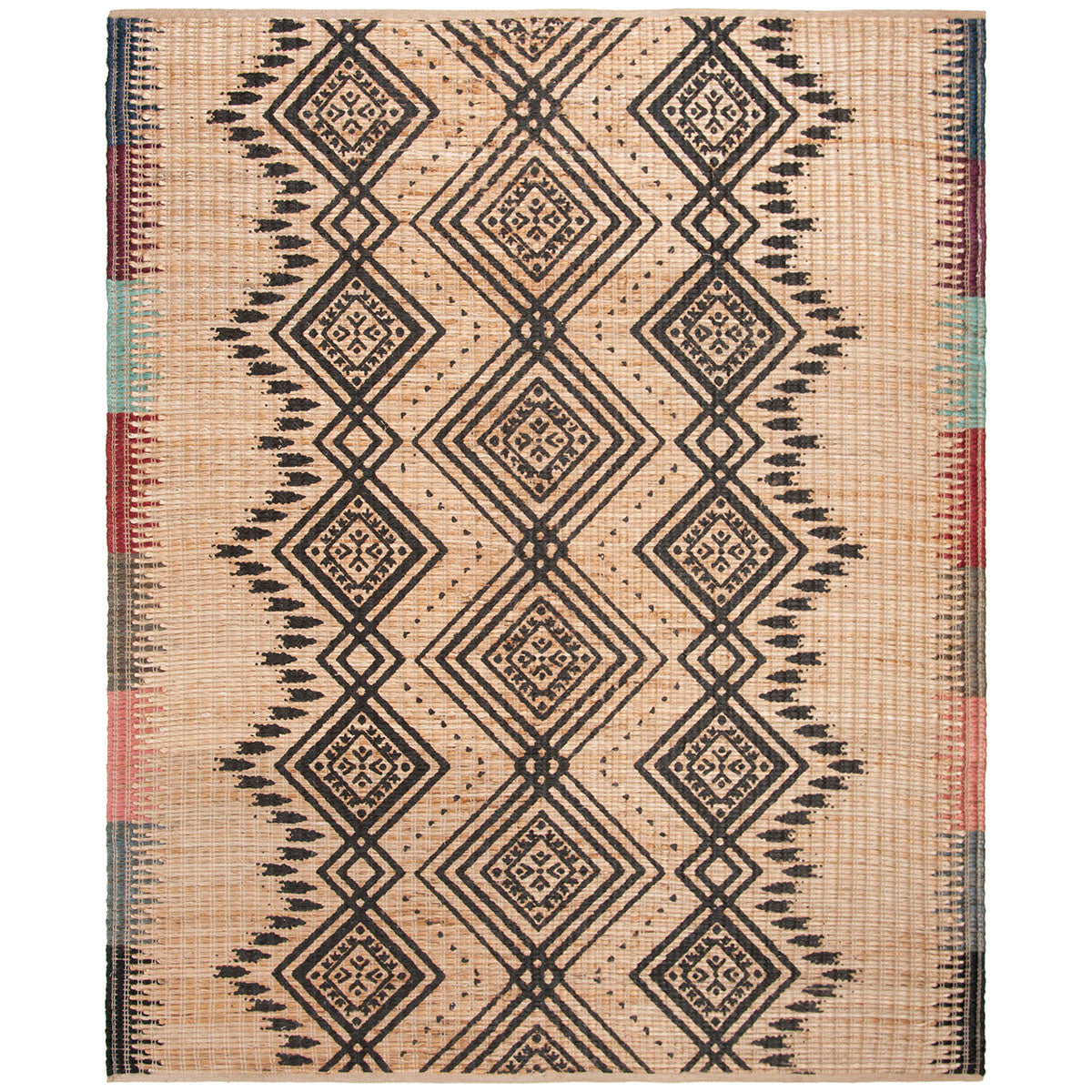 Safavieh Cape Cod 310 Rug, CAP310 - NATURAL / BLACK