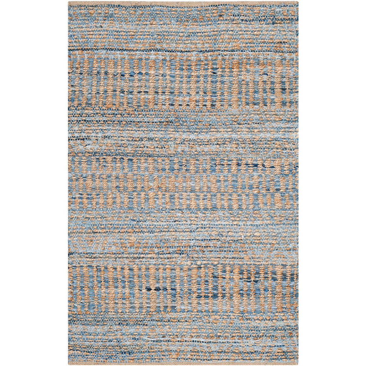 Safavieh Cape Cod 353 Rug, CAP353 - NATURAL / BLUE