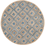 Safavieh Cape Cod 354 Rug, CAP354 - NATURAL / BLUE