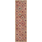 Safavieh Cape Cod 354 Rug, CAP354 - NATURAL / RED