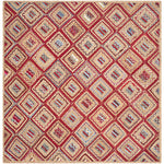 Safavieh Cape Cod 354 Rug, CAP354 - NATURAL / RED