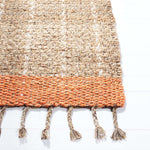 Safavieh Cape Cod 846 Rug, CAP846 - ORANGE / NATURAL