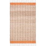 Safavieh Cape Cod 846 Rug, CAP846 - ORANGE / NATURAL