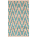 Safavieh Cape Cod 863 Rug, CAP863 - NATURAL / TURQUOISE